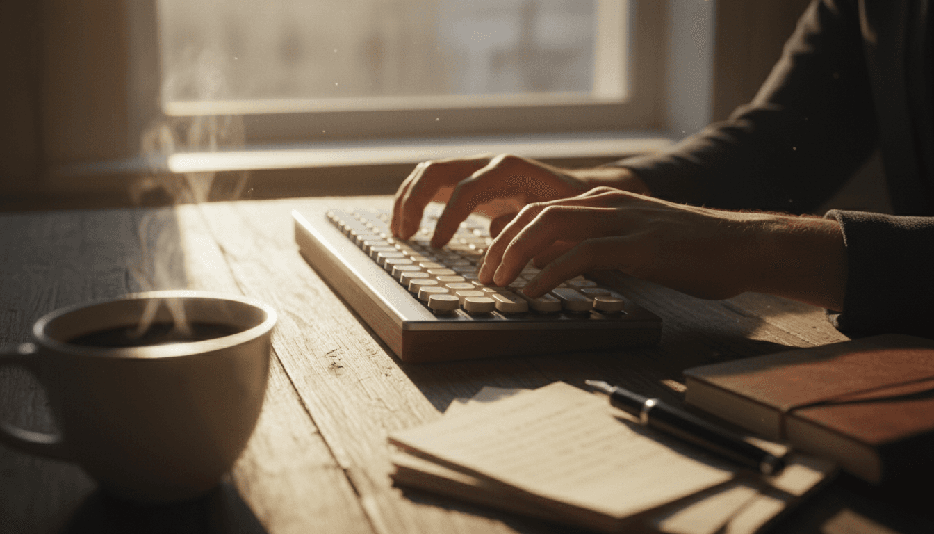 Calendar and keys on a wooden table suggesting flexible booking options